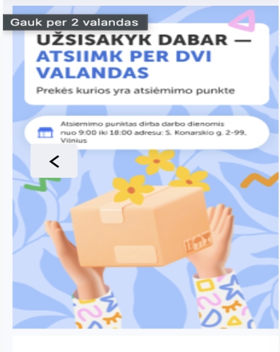Gauk per 2 valandas